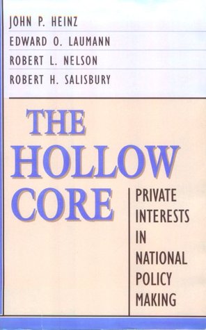 Stock image for The Hollow Core : Private Interests in National Policy Making for sale by Better World Books