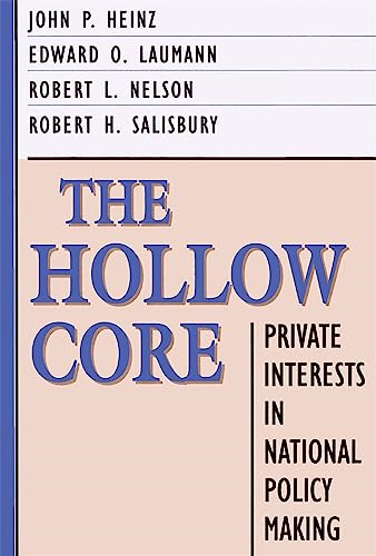 Imagen de archivo de The Hollow Core : Private Interests in National Policy Making a la venta por Better World Books