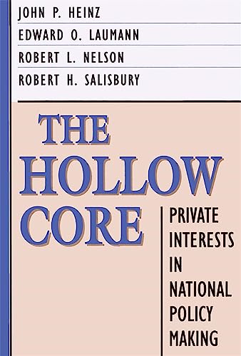 Stock image for The Hollow Core : Private Interests in National Policy Making for sale by Better World Books