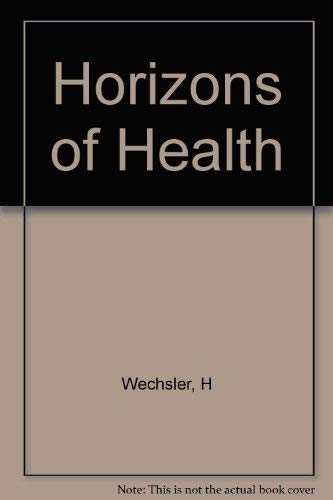 Stock image for The Horizons of Health. for sale by Bibliohound