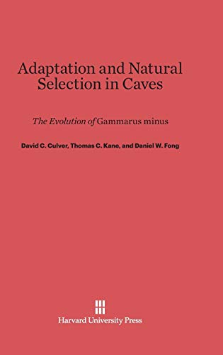 9780674419063: Adaptation and Natural Selection in Caves: The Evolution of Gammarus Minus