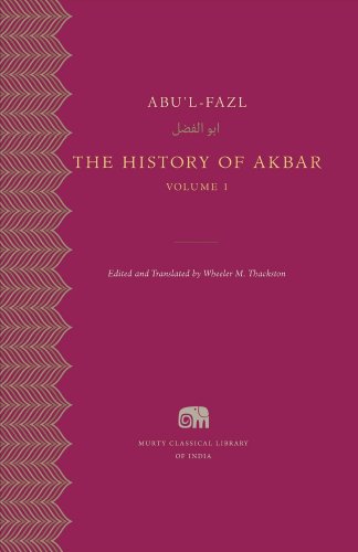 Beispielbild fr The History of Akbar, Volume 1 zum Verkauf von Daedalus Books
