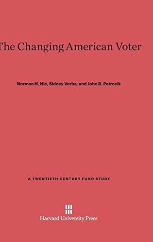 Beispielbild fr The Changing American Voter 2 Twentieth Century Fund BooksReportsStudies zum Verkauf von PBShop.store US