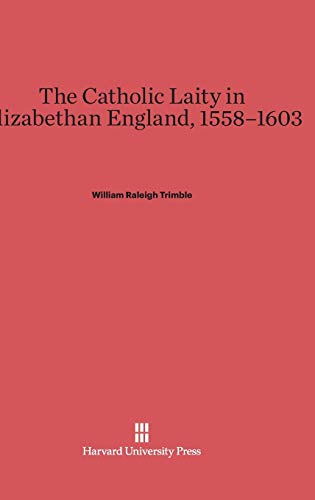 Stock image for The Catholic Laity in Elizabethan England, 15581603 for sale by PBShop.store US