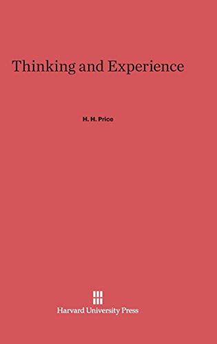 9780674434998: Thinking and Experience