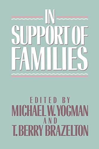 Imagen de archivo de In Support of Families a la venta por Open Books