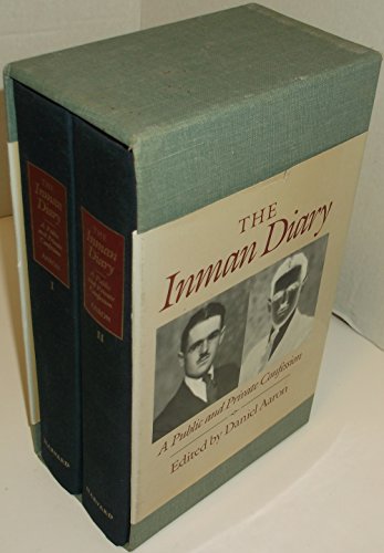 Beispielbild fr The Inman Diary: A Public and Private Confession zum Verkauf von HPB-Red