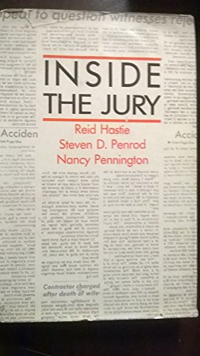 Imagen de archivo de Inside the Jury a la venta por Better World Books