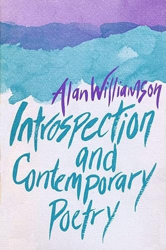 Beispielbild fr Introspection and Contemporary Poetry zum Verkauf von Blackwell's