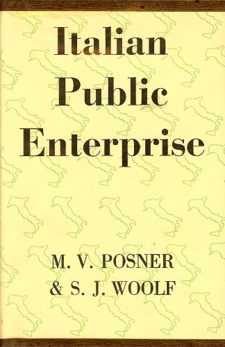 Beispielbild fr Italian Public Enterprise. zum Verkauf von Plurabelle Books Ltd
