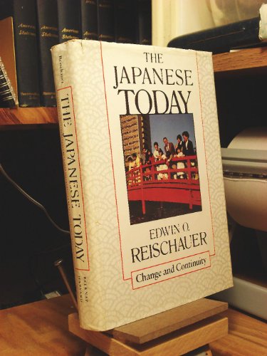 Stock image for The Japanese Today : Change and Continuity for sale by Better World Books: West
