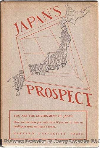 9780674472501: Japan's Prospect