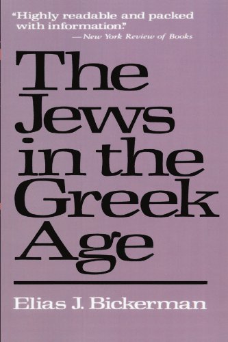Beispielbild fr The Jews in the Greek Age zum Verkauf von Books From California
