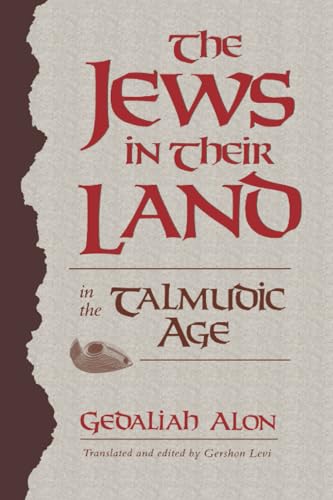 Beispielbild fr The Jews in Their Land in the Talmudic Age: 70-640 C.E zum Verkauf von Books From California