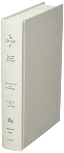 Beispielbild fr The Journals and Miscellaneous Notebooks of Ralph Waldo Emerson Volume VII 1838 - 1842 zum Verkauf von Fireside Bookshop