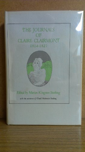 Stock image for The Journals of Claire Clairmont for sale by West With The Night