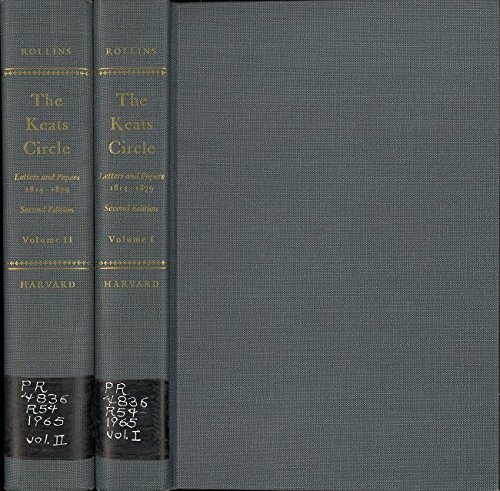 Stock image for The Keats Circle   Letters and Papers, 1816 1878 and More Letters and Poems, 1814 1879, Second edition for sale by Revaluation Books