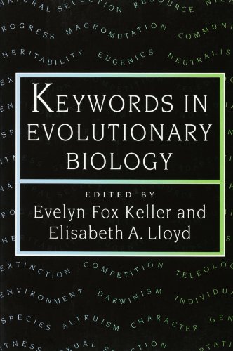 Beispielbild fr Keywords in Evolutionary Biology zum Verkauf von More Than Words