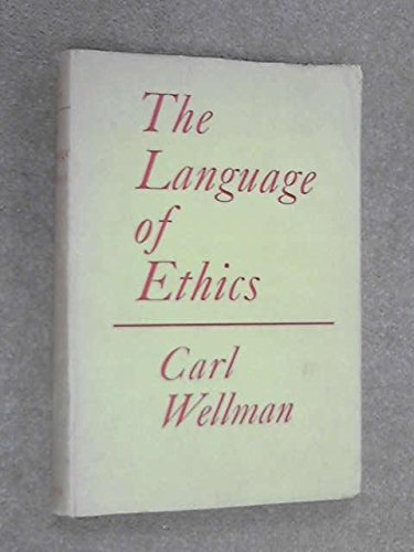 Beispielbild fr The Language of Ethics zum Verkauf von Better World Books