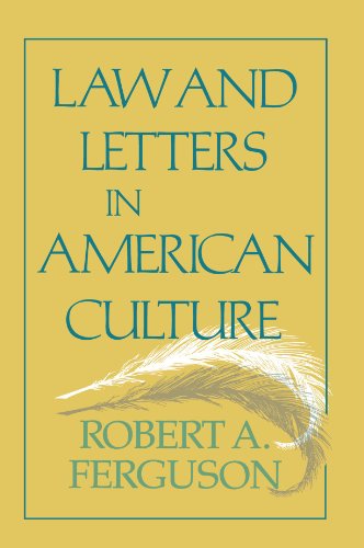 9780674514669: Law and Letters in American Culture