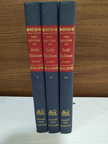 9780674526259: Letters of Emily Dickinson (3 Volumes) - Dickinson 