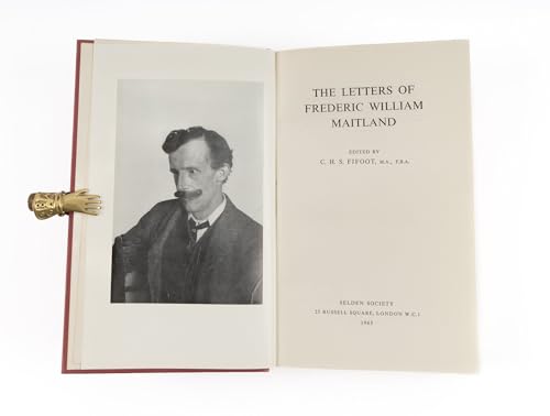 Stock image for The Letters of Frederic William Maitland for sale by Dunaway Books