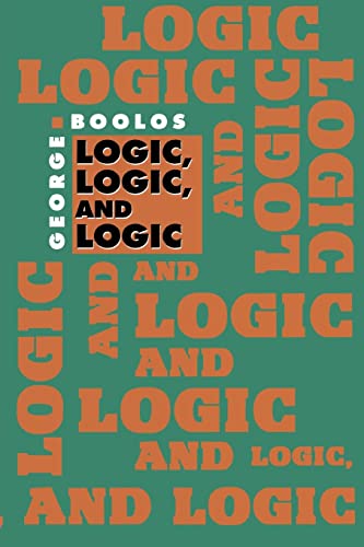 Beispielbild fr Logic, Logic, and Logic: With Introductions and Afterword by John P. Burgess. Ed. by Richard Jeffrey. zum Verkauf von Studibuch