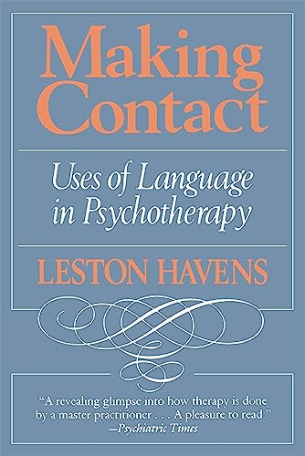 9780674543164: Making Contact: Uses of Language in Psychotherapy