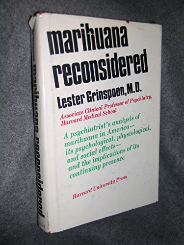 9780674548350: Marijuana Reconsidered