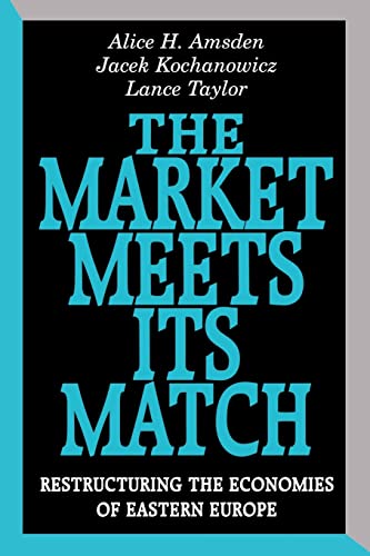 Imagen de archivo de The Market Meets Its Match: Restructuring the Economies of Eastern Europe a la venta por Wonder Book