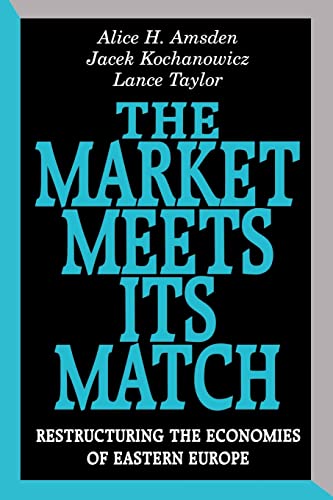 9780674549845: The Market Meets its Match: Restructuring the Economies of Eastern Europe