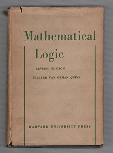 Beispielbild fr Mathematical Logic zum Verkauf von ThriftBooks-Atlanta