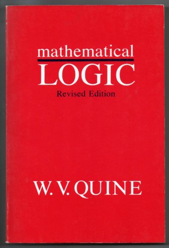 Imagen de archivo de Mathematical Logic: Revised Edition a la venta por Blue Vase Books