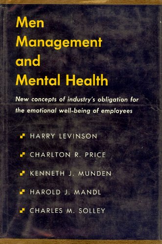 Imagen de archivo de Men, Management, and Mental Health a la venta por Book Deals