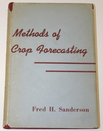 9780674571501: Methods of Crop Forecasting
