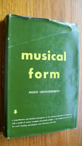 Imagen de archivo de Musical Form a la venta por ThriftBooks-Atlanta