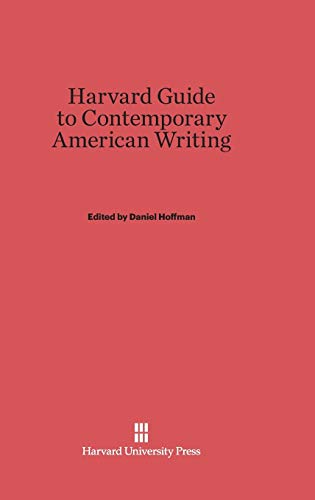 9780674592858: The Harvard Guide to Contemporary American Writing