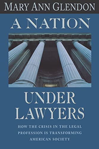 Stock image for A Nation under Lawyers for sale by More Than Words