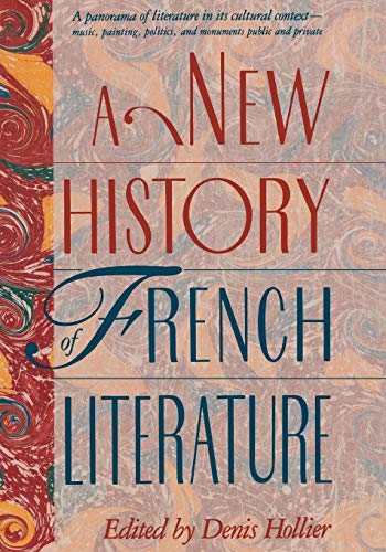 9780674615663: A New History of French Literature