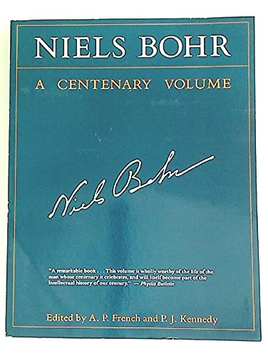 Imagen de archivo de Niels Bohr: A Centenary Volume a la venta por Roundabout Books