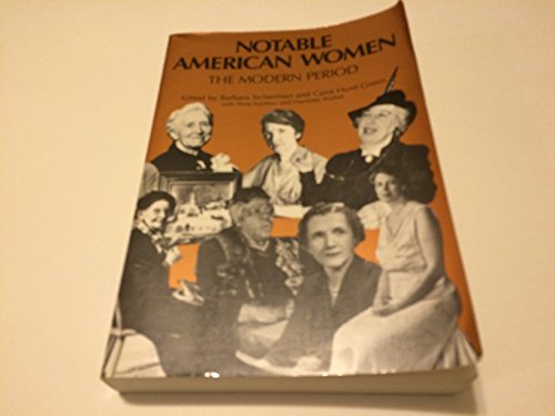 Imagen de archivo de Notable American Women Vol. 4 : The Modern Period a la venta por Better World Books: West