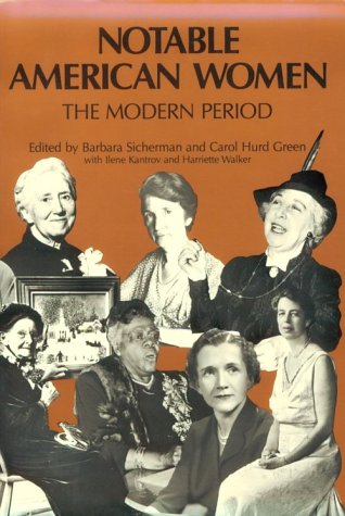 9780674627338: Notable American Women: Modern Period: A Biographical Dictionary (Notable American Women: A Biographical Dictionary)