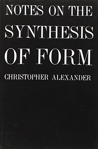 Imagen de archivo de Notes on the Synthesis of Form a la venta por Blackwell's