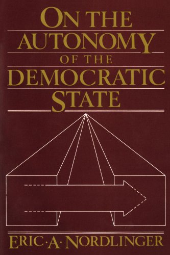 Imagen de archivo de On the Autonomy of the Democratic State (Publications of the Joint Center for Urban Studies) a la venta por Wonder Book