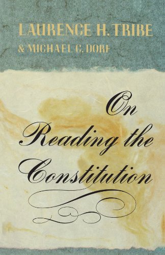 Stock image for On Reading the Constitution for sale by Better World Books: West