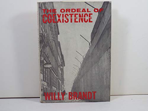 Imagen de archivo de The Ordeal of Coexistence a la venta por Better World Books