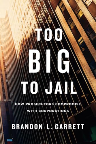 Stock image for Too Big to Jail: How Prosecutors Compromise with Corporations for sale by BooksRun
