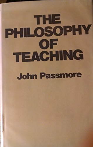 9780674665651: The Philosophy of Teaching