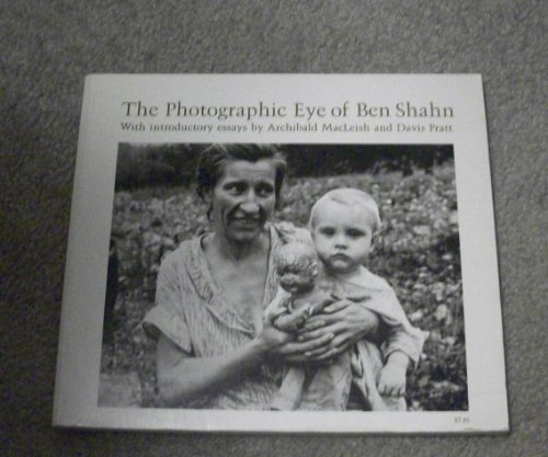Stock image for The Photographic Eye of Ben Shahn for sale by ThriftBooks-Atlanta