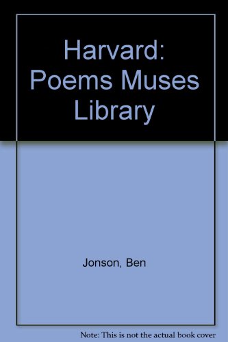 Beispielbild fr Poems of Ben Jonson (The Muses Library) zum Verkauf von Ed Buryn Books